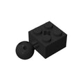 Gobricks GDS-976 Technical Brick Modified 2 x 2 with Ball Joint and Axle Hole | Compatible with Lego 57909