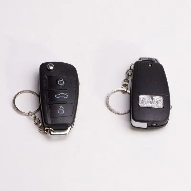 Black Electric Shock Car Key Prank Toy | Funny Trick Toy Keychain for Kids