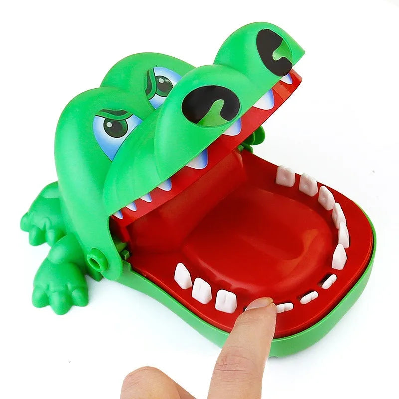 Bite Finger Crocodile Pinch Toy | Classic Family Game for Stress Relief and Party Fun