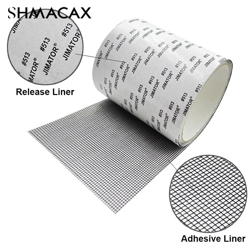 Window Mosquito Net Repair Tape | Self-Adhesive Screen Patch for Holes and Tears