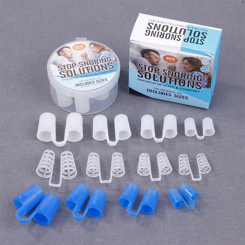 Silicone Anti Snore Nasal Dilators | Professional Sleeping Aid for Snoring Relief