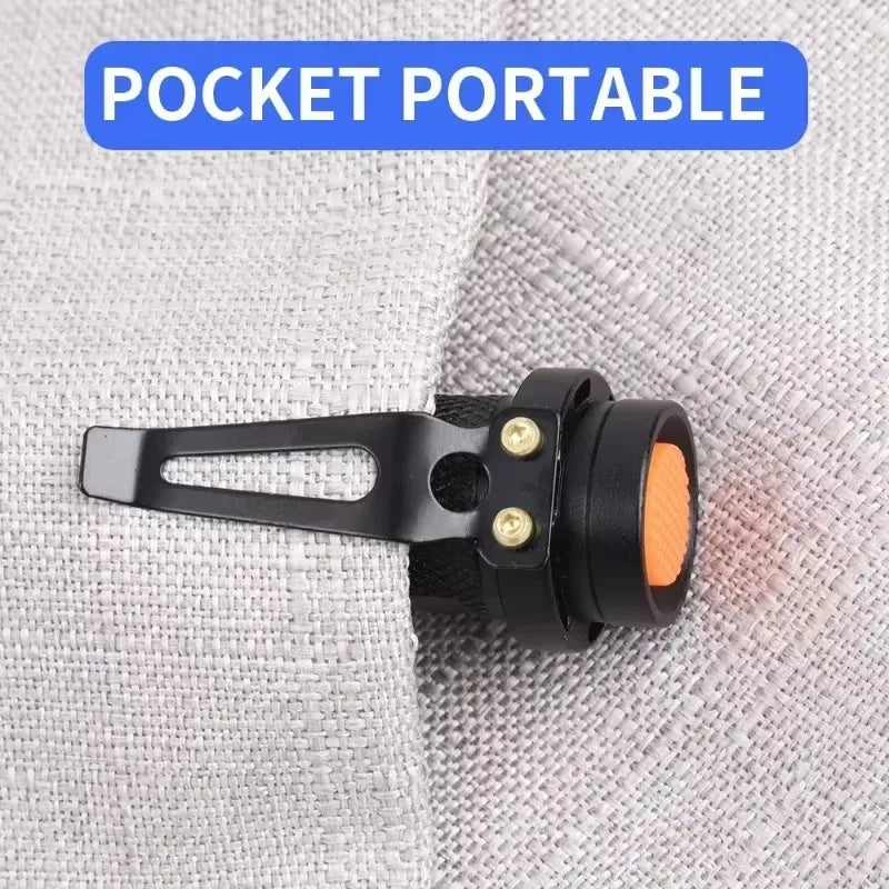UV LED Flashlight Portable Blacklight | 365/395nm Dual Wavelength Pet Urine Detector