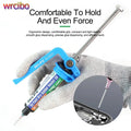 RELIFE 5CC~10CC Manual Rosin Flux Barrel Extruder | Labor-Saving Glue Gun for Syringe
