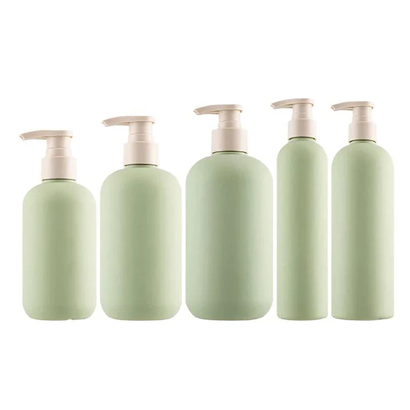 Refillable Foaming Soap Dispenser | Rustproof Plastic Shampoo and Shower Bottle for Kitchen and Bathroom