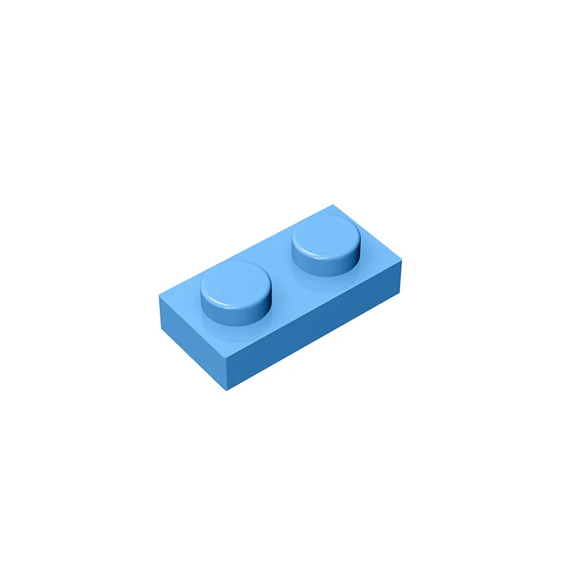 Gobricks Plate 1 x 2 Building Blocks 6225 Pieces | Compatible with Lego 3023