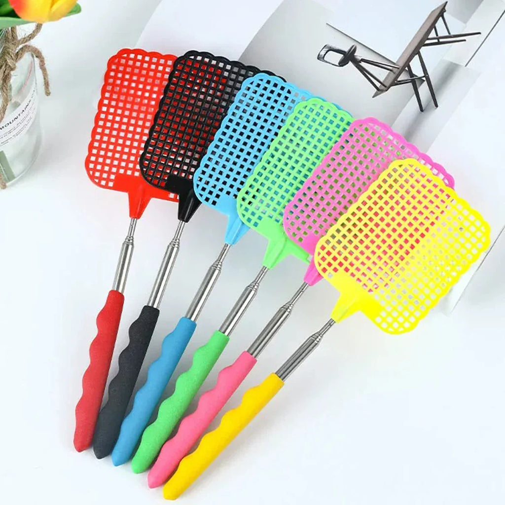 Retractable Fly Swatter | Extended Reach Mosquito Killer