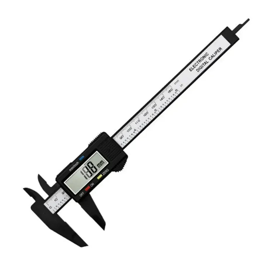 Digital Plastic Vernier Caliper | 0-150mm LCD Display Measuring Tool