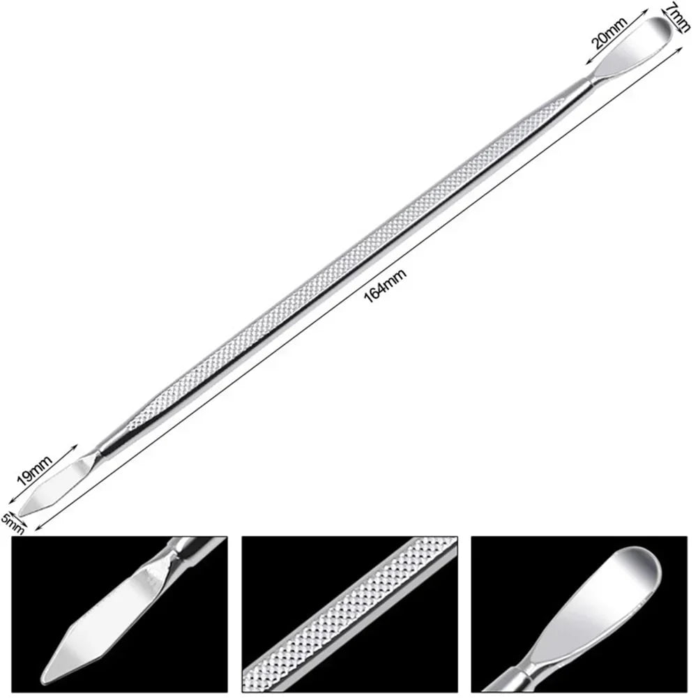 3Pcs Metal Spudger Pry Tool Set | Universal Opening Opener for Phone, iPad, Tablet, and Computer Repair