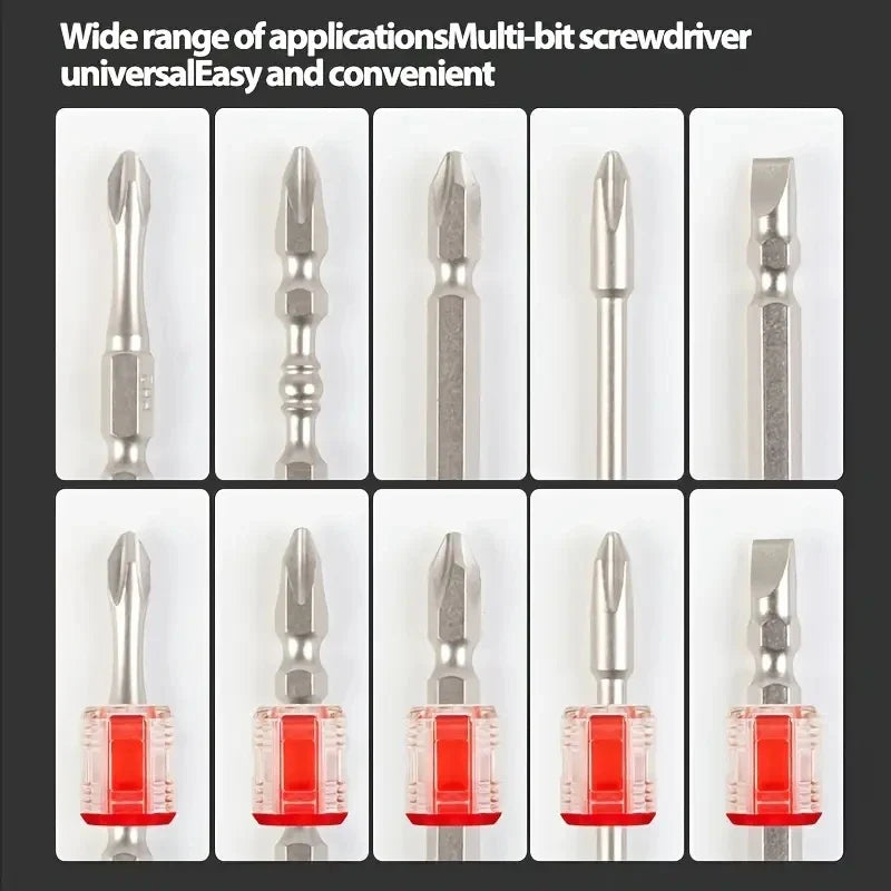 Magnetic Screwdriver Magnetizer and Demagnetizer Tool | 1/4 Inch Bit Holder