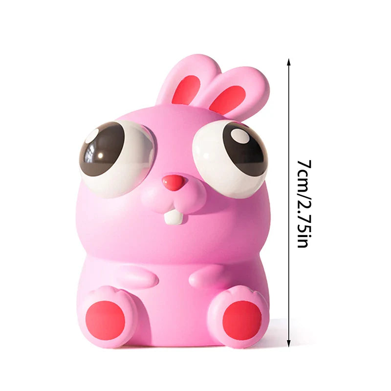 Pop Eye Squeeze Cartoon Animal Sensory Toy | Stress Relief Fidget Gift