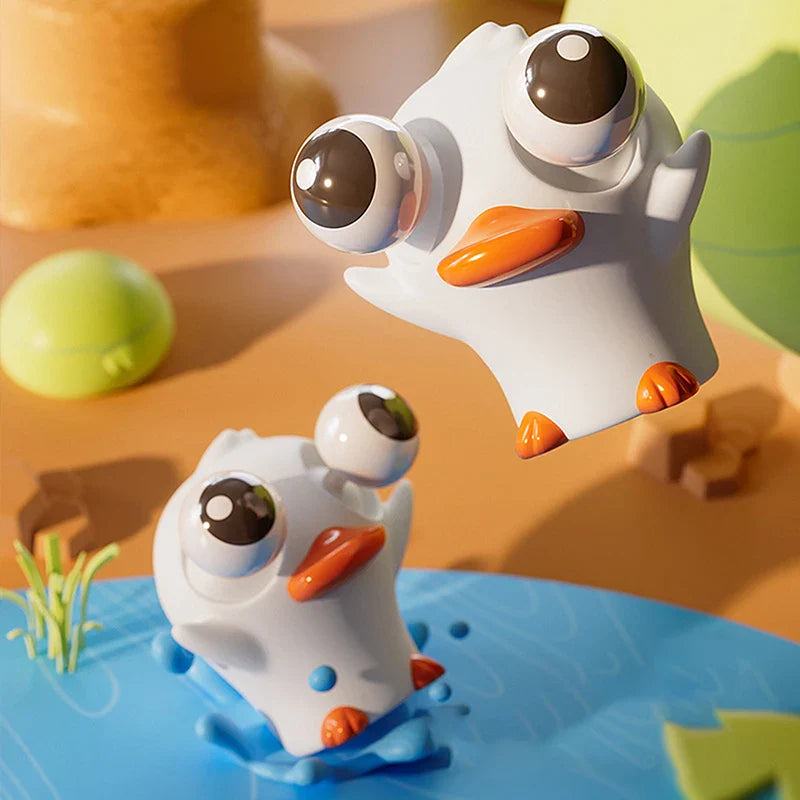 Pop Eye Squeeze Cartoon Animal Sensory Toy | Stress Relief Fidget Gift