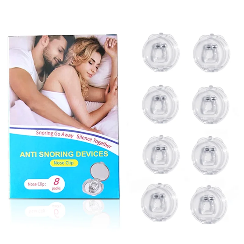 Anti Snore Nose Clip | Magnetic Sleep Aid for Quiet Nights