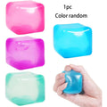 High Density Gel Ice Cube Squeeze Toy | Decompression Stress Relief Fidget