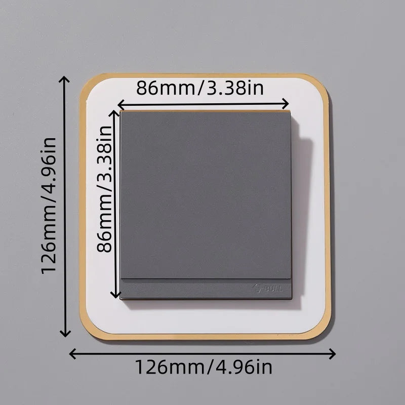 Switch Socket Protector | Anti-Dirty Decorative Wall Plate Cover
