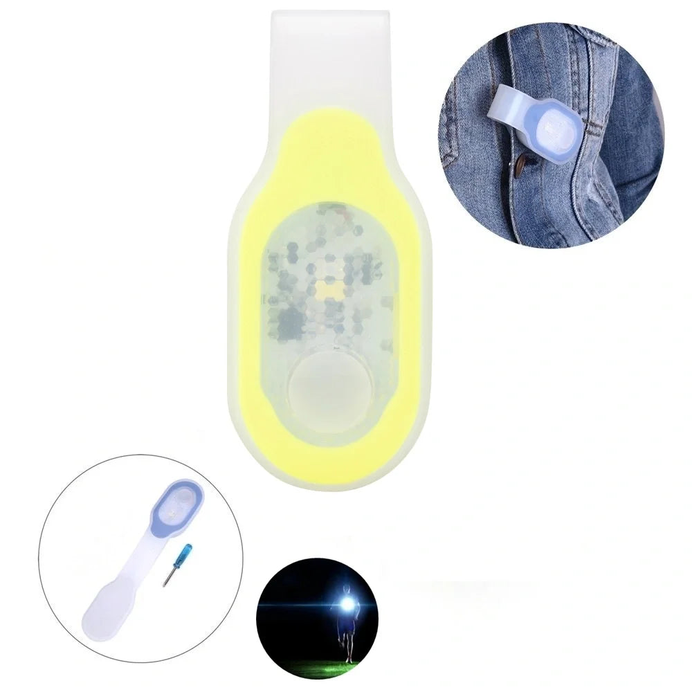 Mini Running Emergency Light | Clip Safety Silicone Outdoor Cycling Lamp