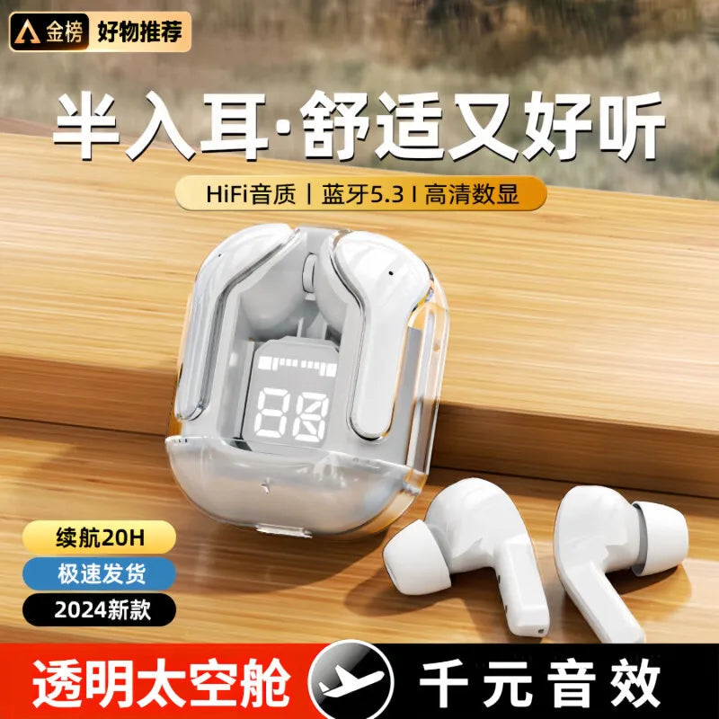 2026 TWS Wireless Earbuds Bluetooth 5.3 | HiFi Audio & ENC Noise Canceling