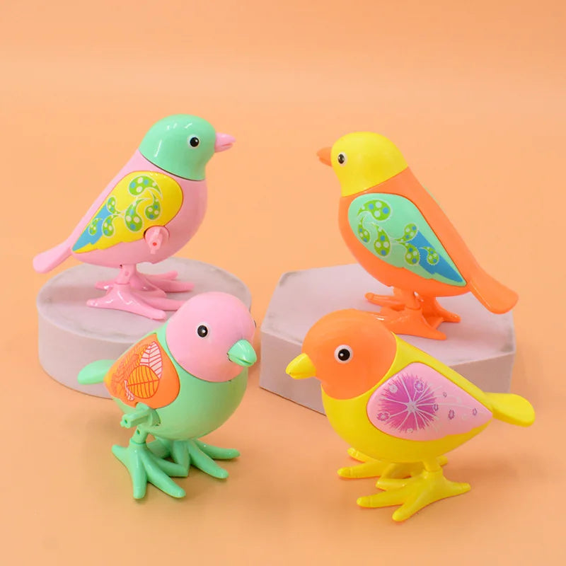 Wind Up Jumping Magpie Toy | Clockwork Bird Puzzle Gift