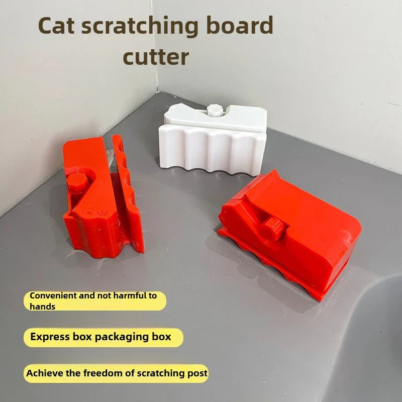 DIY Cat Scratching Board Maker Kit | Compact Cardboard Cutting Tool for Homemade Scratchers