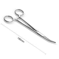 Stainless Steel Locking Forceps | Multi-Purpose Hemostatic Clamp for Fishing and Crafting