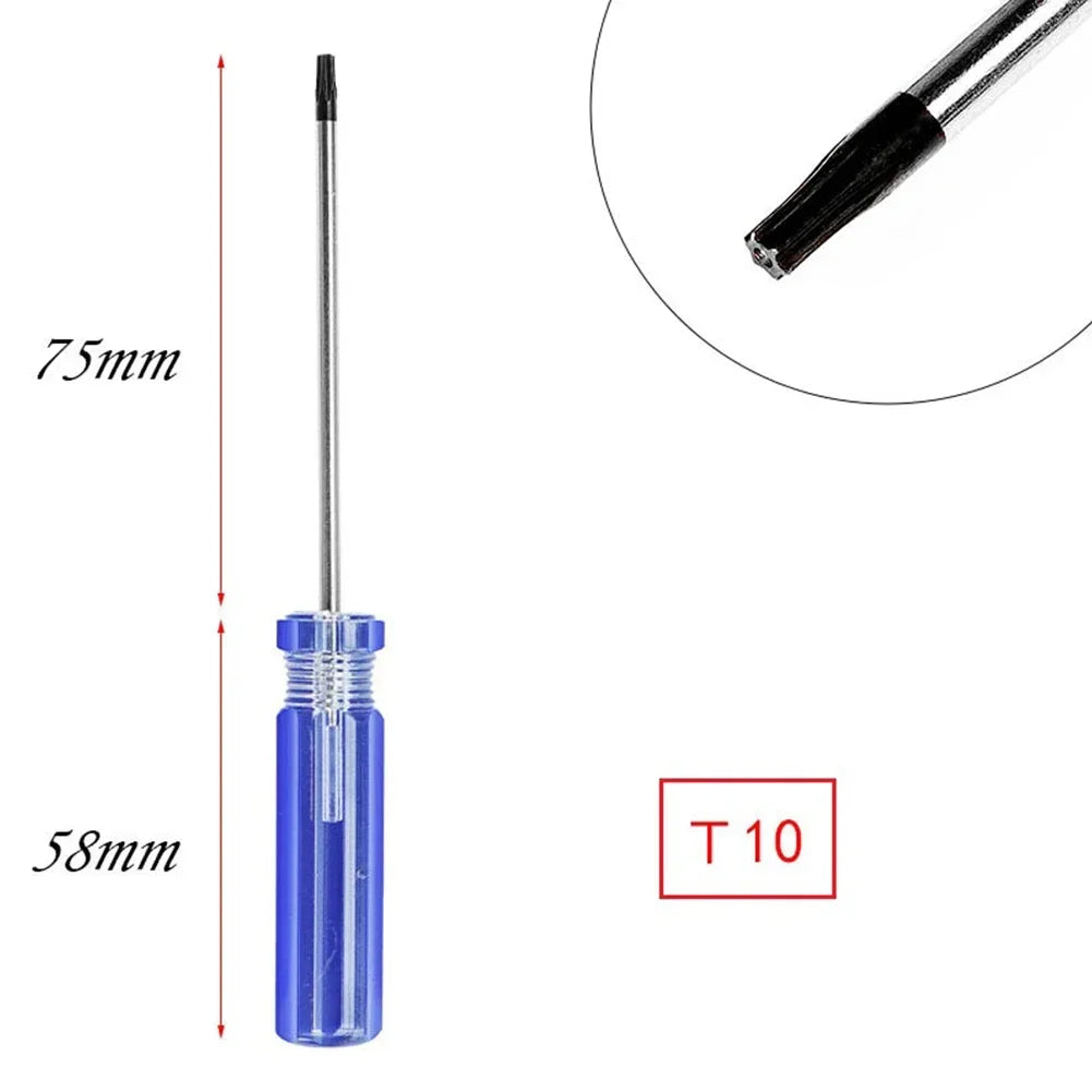Torx Security Screwdriver Set T6 T8 T9 T10 | Xbox PS3 Repair Tool