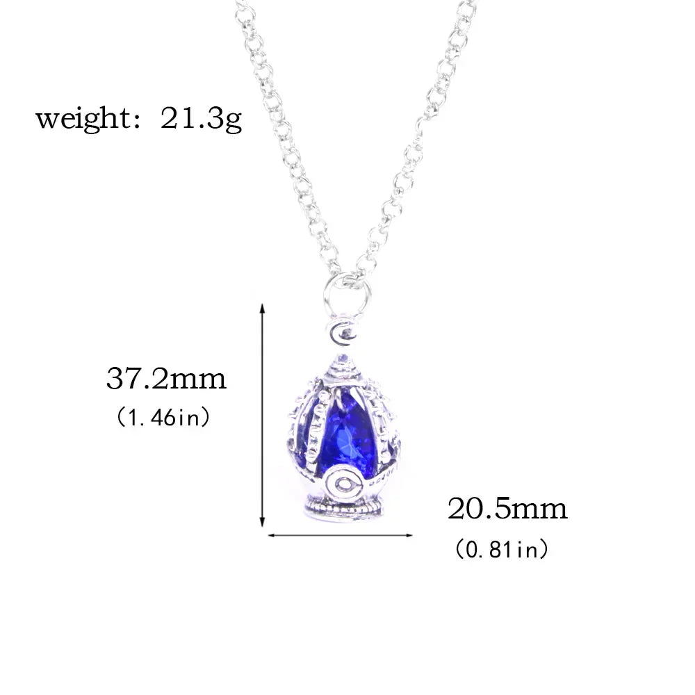 Madoka Magica Soul Gem Necklace Set | Kaname Madoka Mami Pendant Jewelry