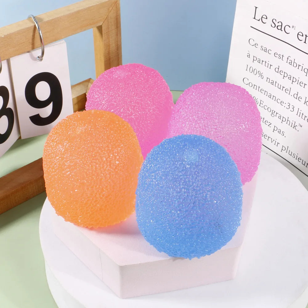 Ice Cube Fidget Toy | Stress Relief Squeeze Ball for Anxiety and ADHD