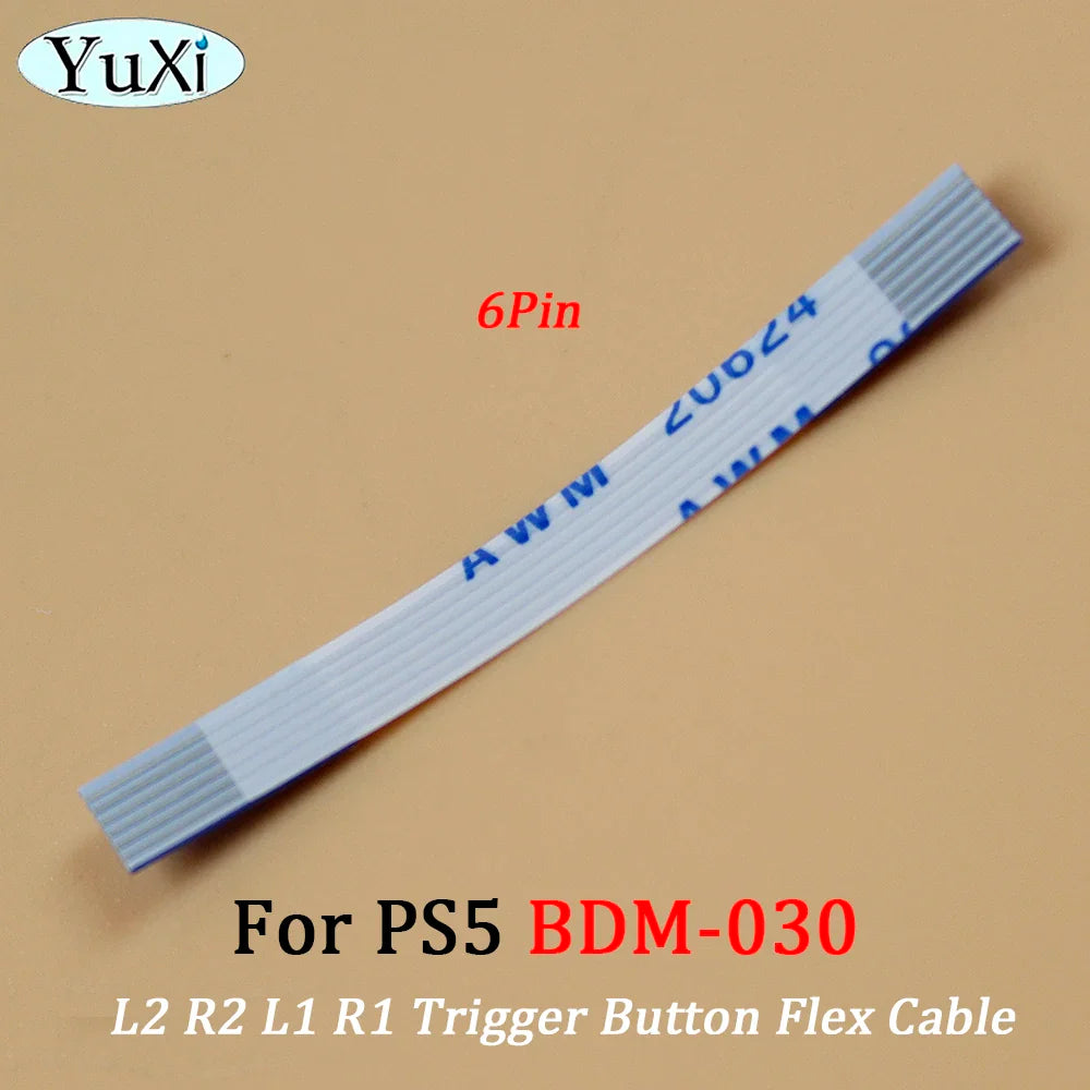 PS5 BDM-030 Replacement Flex Cable Set | Power Switch and Trigger Button Repair Kit