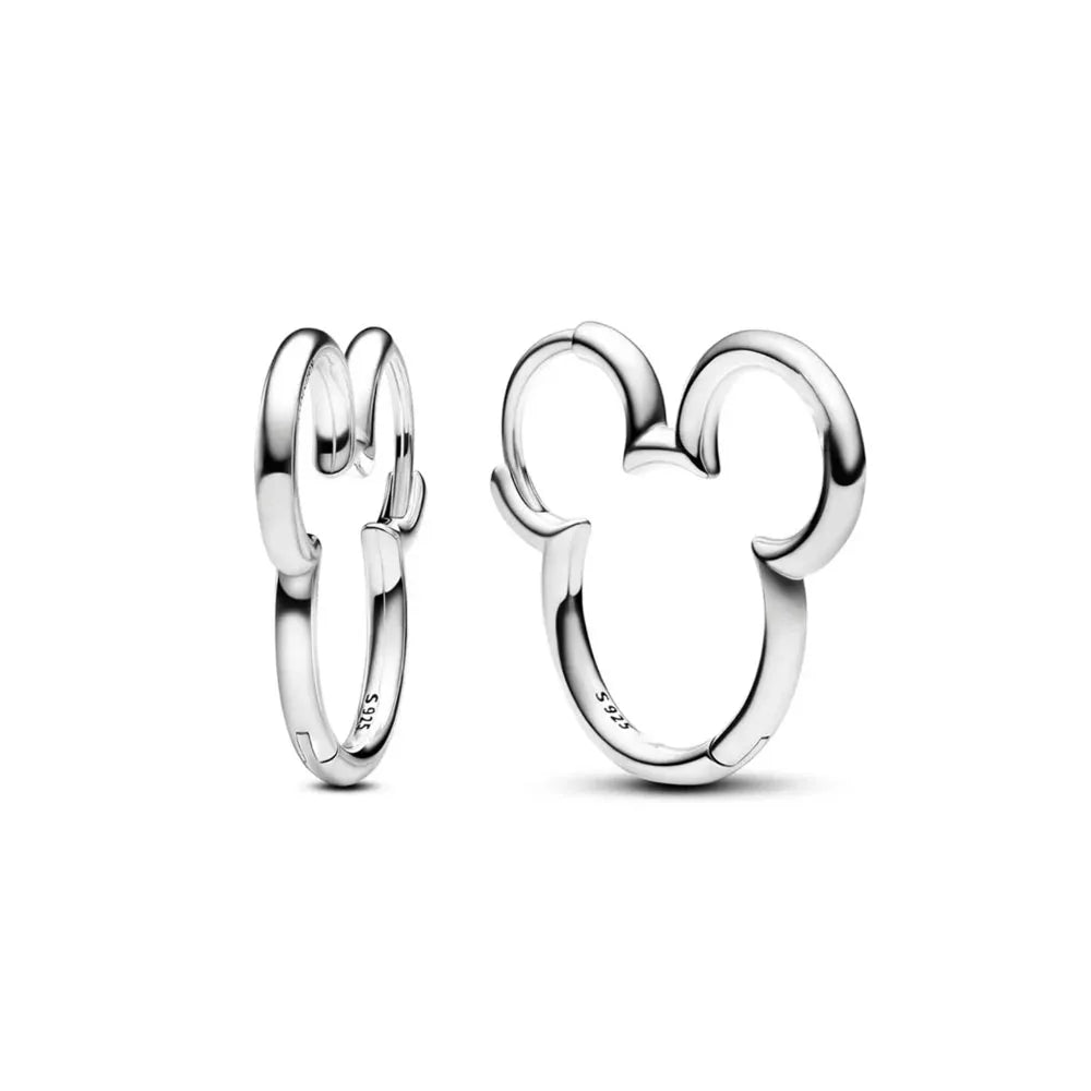 925 Silver Cartoon Duck and Teddy Bear Earrings | Cute Animal Stud Earrings for Women