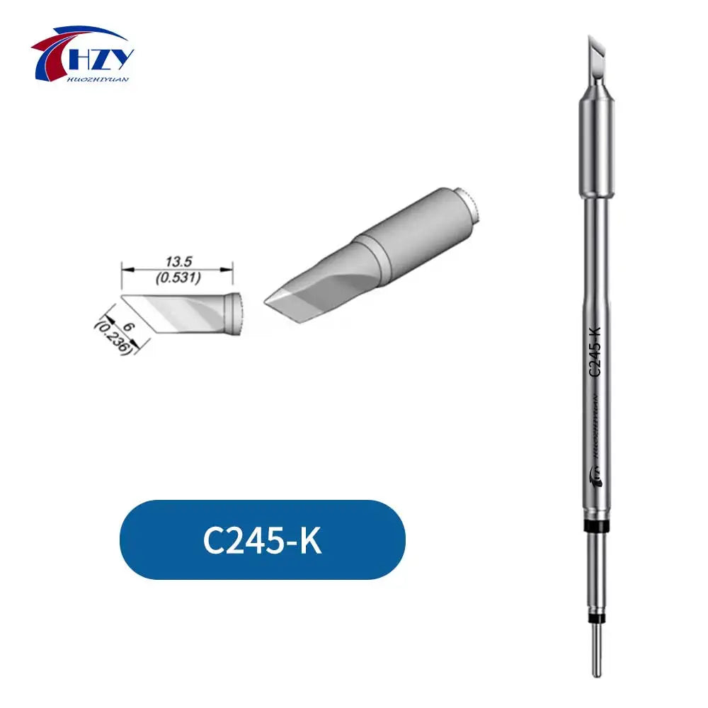 C245 Series Soldering Iron Tips | Universal T245 Handle Compatible Set for Phone Repair