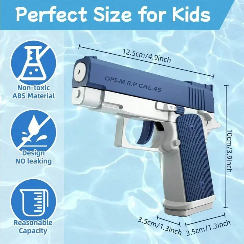 M1911 Water Blaster Pistol | High Capacity Leak-Proof Summer Toy
