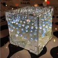 DIY Tulip Mirror Cube Lamp | Handmade Craft Night Light for Bedroom