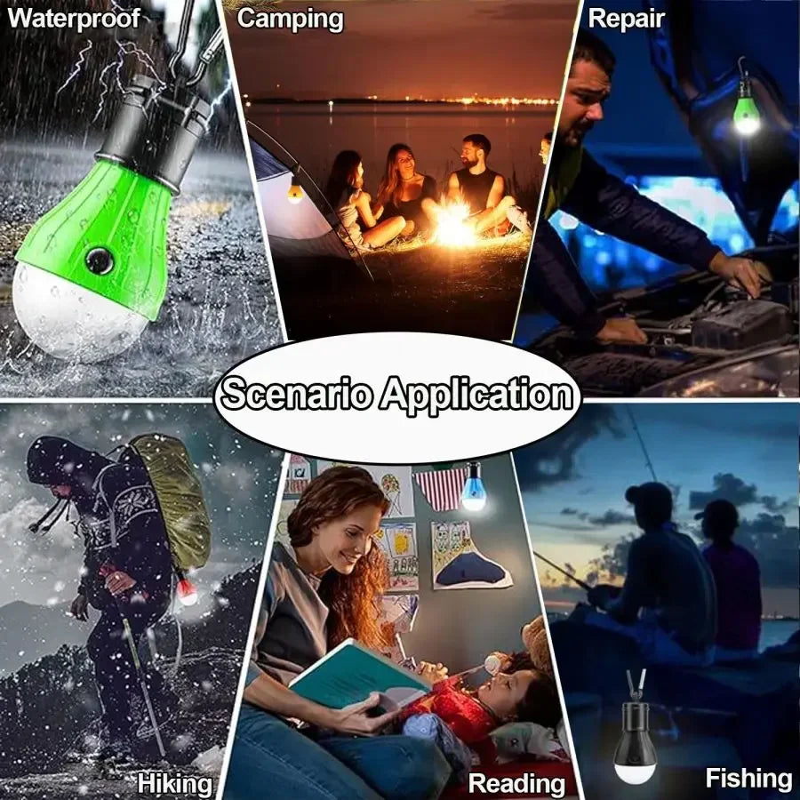 Portable Camping Light | Super Bright LED Lantern Bulb for Emergencies