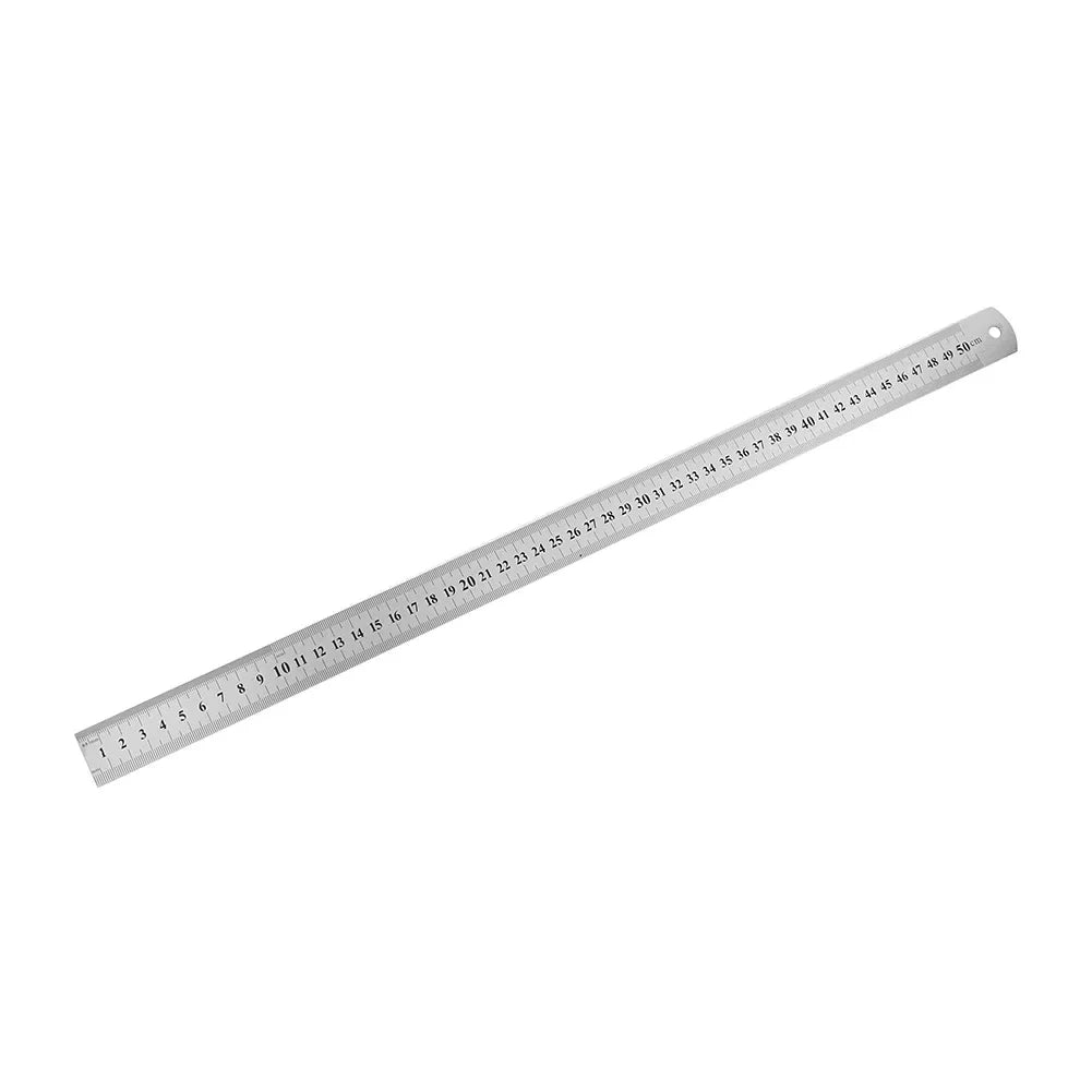 Stainless Steel Straight Ruler | Precision Double Sided Measuring Tool