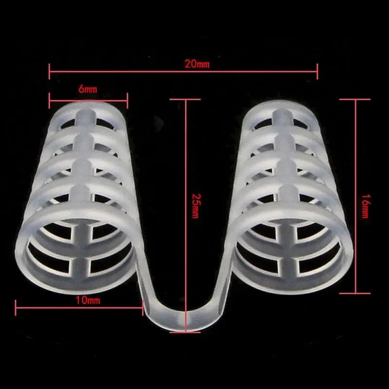 Anti Snoring Nose Clips for Better Sleep | 8 Pack Nasal Dilators
