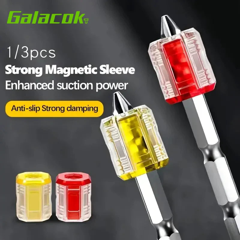 Magnetic Screwdriver Magnetizer and Demagnetizer Tool | 1/4 Inch Bit Holder
