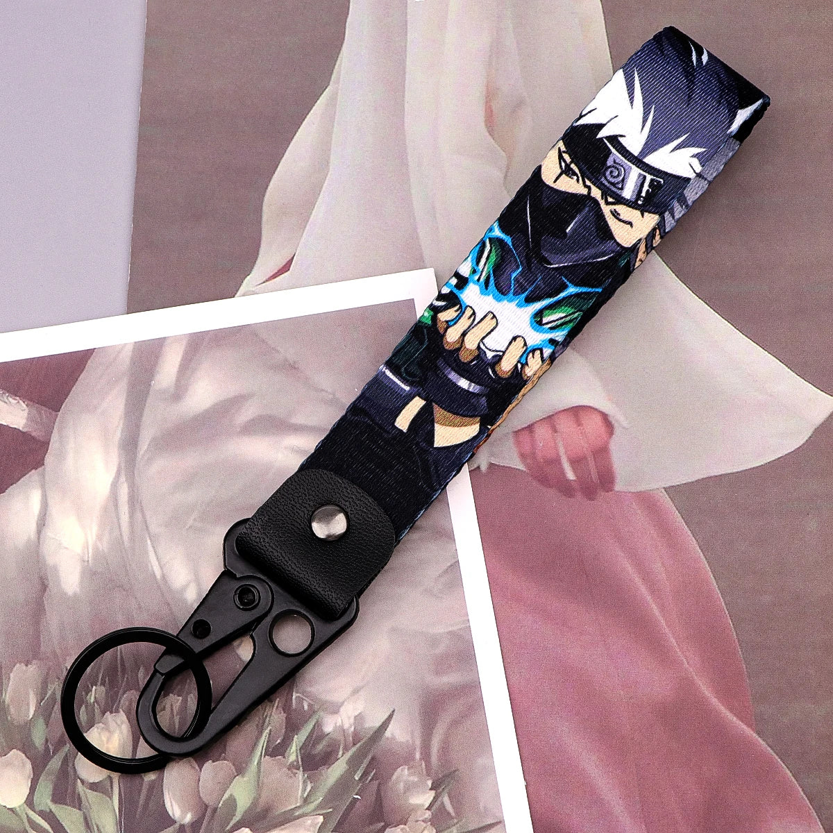 Manga Anime Car Keychain | Cool Key Ring for Men Women