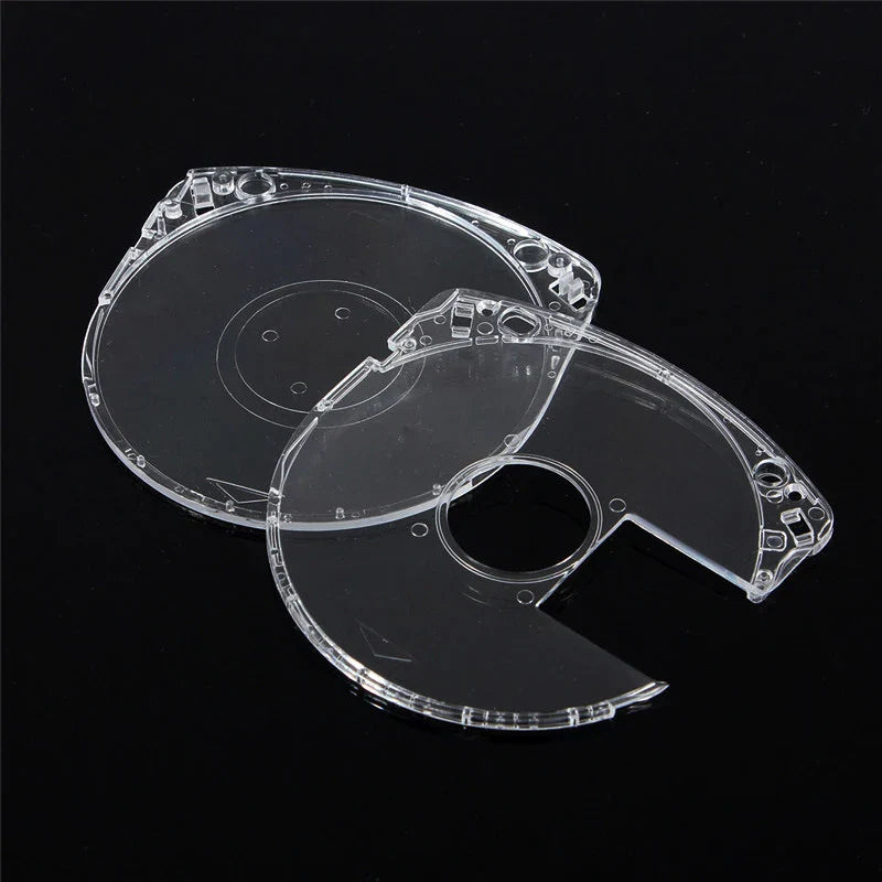 5Pcs Transparent PSP Game Disc Replacement Shells | Protective UMD Case Covers