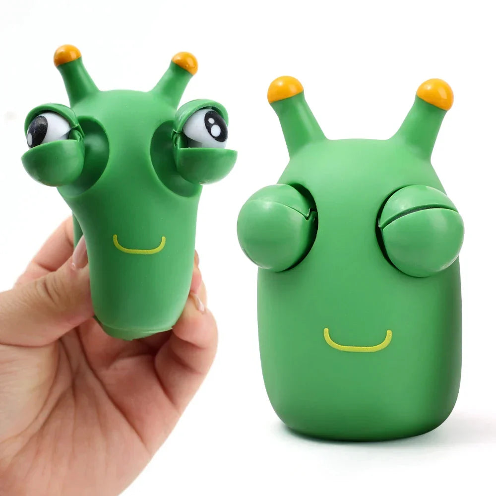 Creative Explosive Eye Popping Caterpillar Toy | Funny Fidget Stress Relief for Kids and Adults