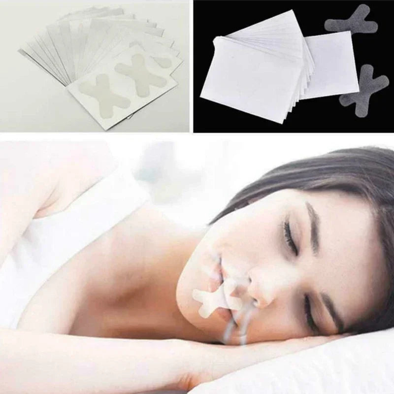 Mouth Tape for Sleeping | Anti Snoring Nasal Strips for Better Breathing