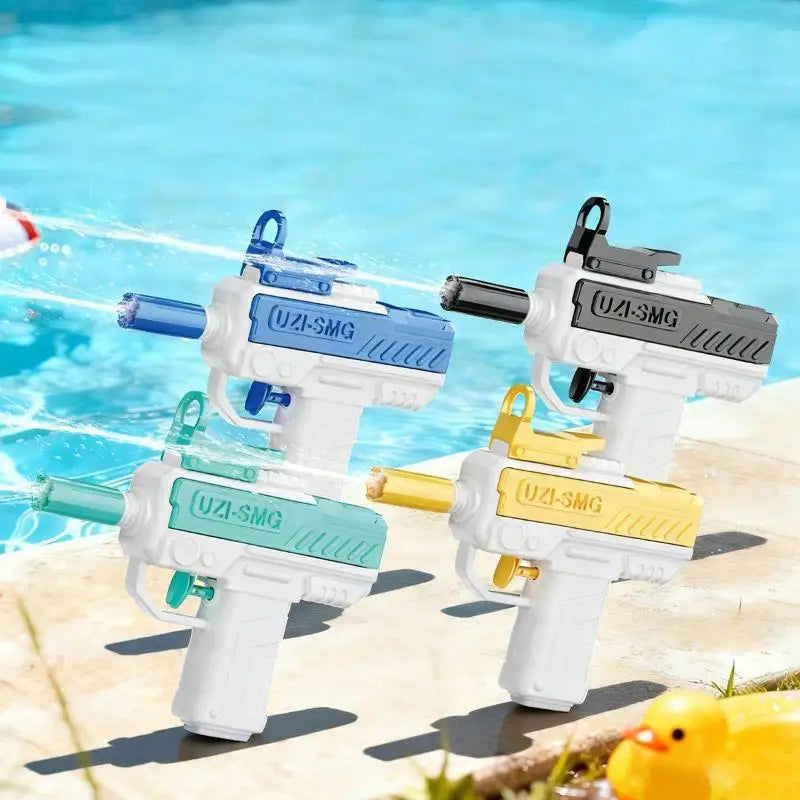Summer UZI Water Toy | Non-Electric High-Pressure Automatic Water Blaster for Outdoor Fun