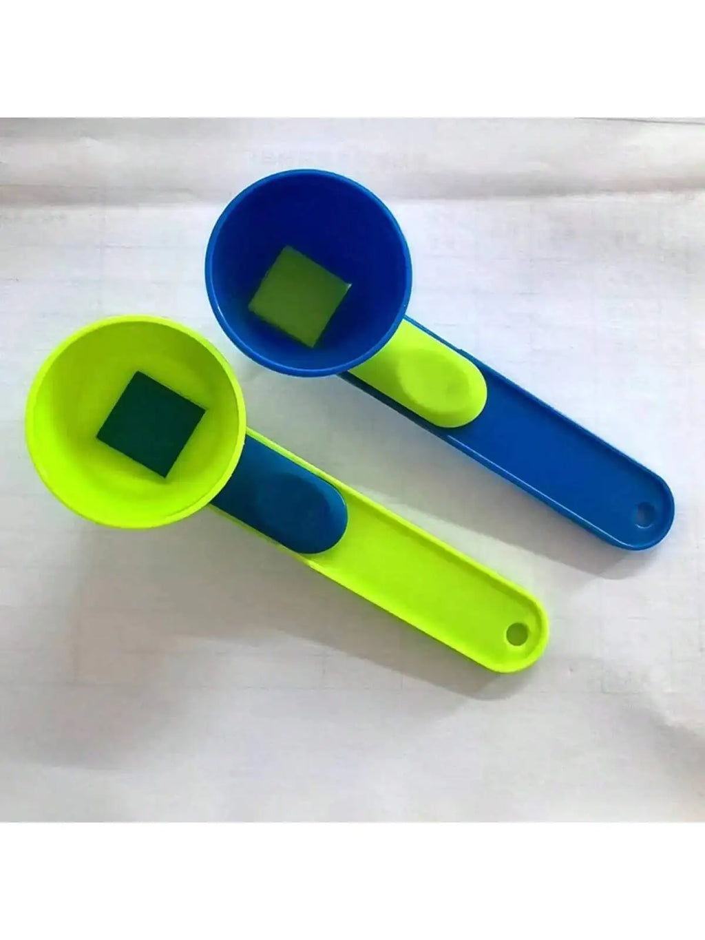 Protein Powder Funnel Spoon | 2-in-1 Measuring Scoop with Longer Handle