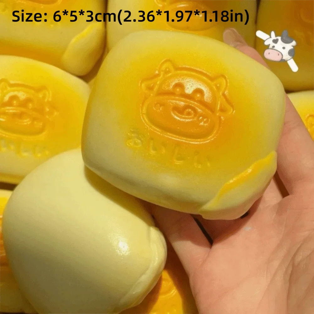 Milk Bread Squishy Toy | Slow Rising Stress Relief Sensory Fidget