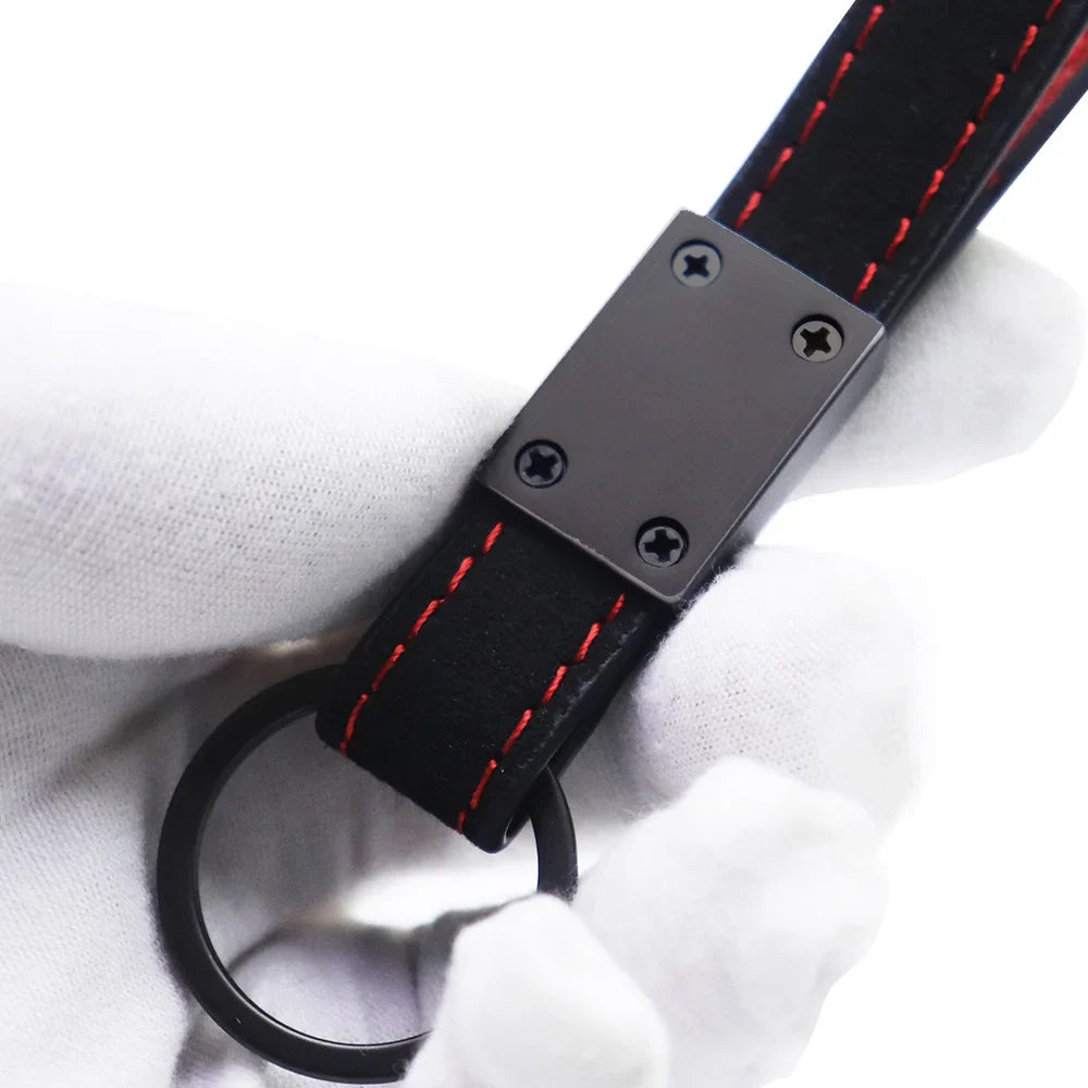 PCX Motorcycle Keychain | Leather Key Ring for Honda PCX125 PCX150 PCX160