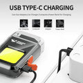 Rechargeable Thermal Ignition Flashlight | Portable EDC Outdoor Emergency Tool