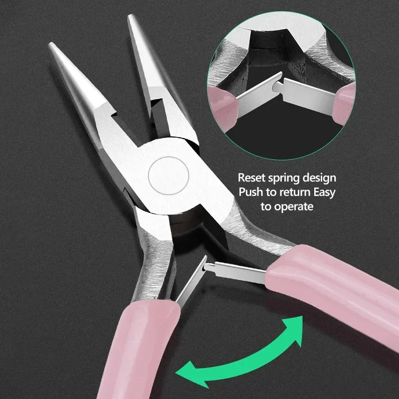 8 Style Jewelry Pliers Tools & Equipment Kit | DIY Jewelry Making Tool Set