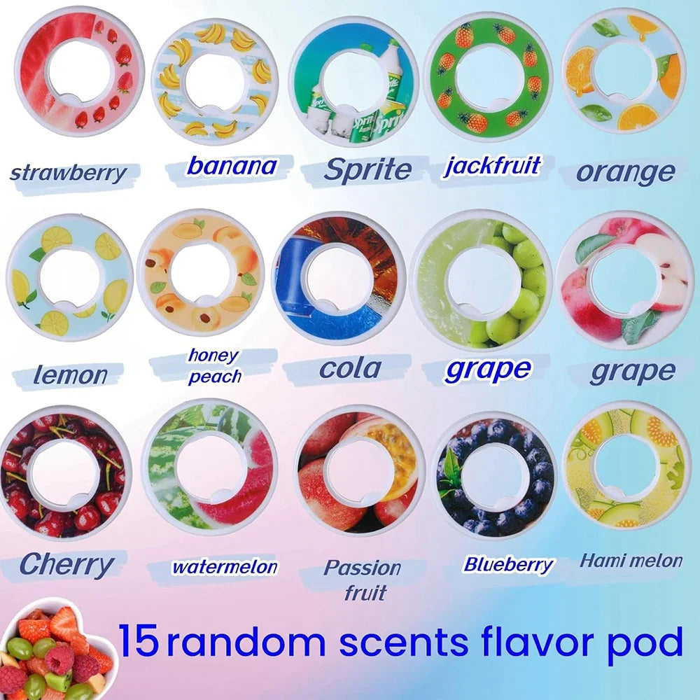 Air Flavor Pods for Water Bottles | Fruit Scented Water Enhancer