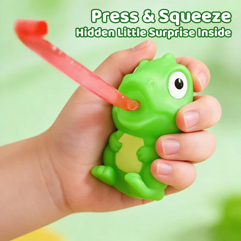Funny Frog Dinosaur Squeeze Toy | Creative Sensory Fidget Gift for Kids