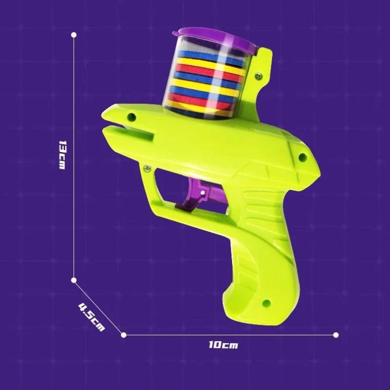Children's UFO Radish Gun Toy | Safety Soft Bullet Outdoor Battle Set