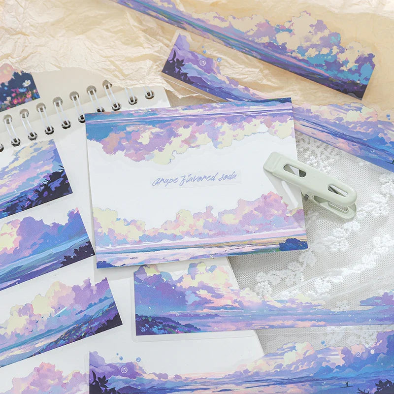 Natural Scenery Sticker Pack | 20pcs Landscape Stickers for Junk Journal DIY