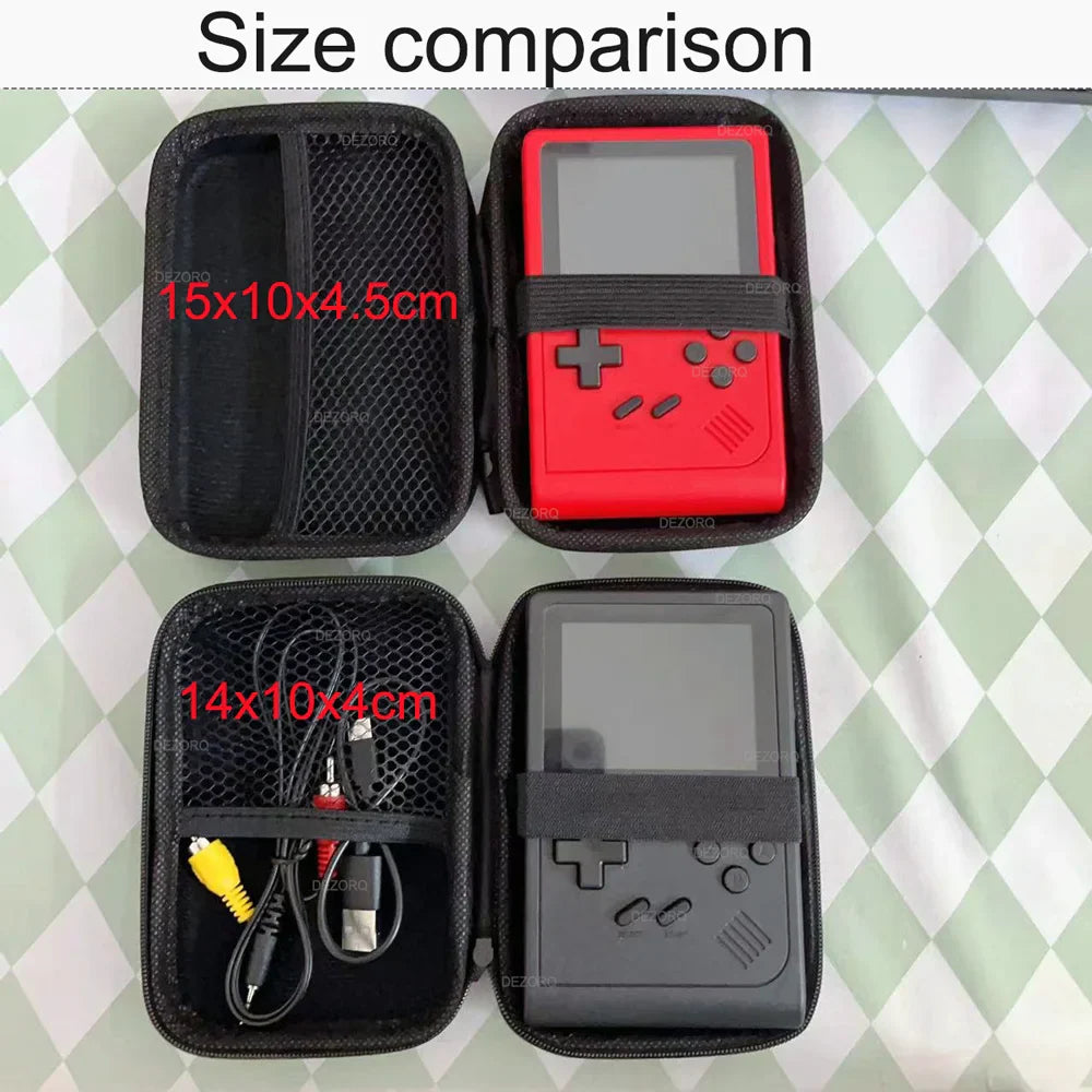Portable Game Console Storage Case | Hard EVA Protective Travel Bag for R36S, Miyoo Mini Plus, RG35XX Plus, GB300